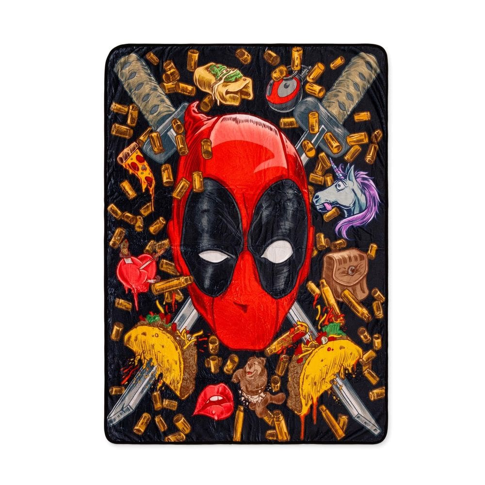 Cobertor de lã Surreal Entertainment Marvel Deadpool
