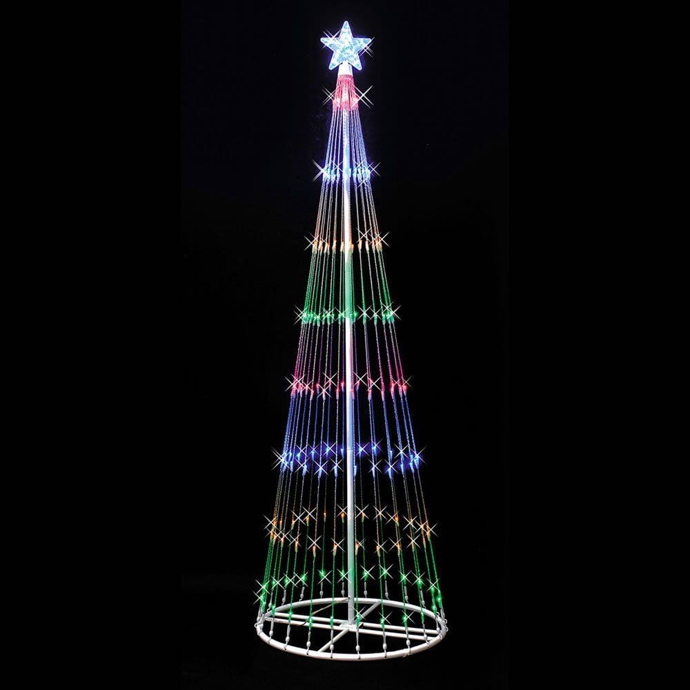 Árvore iluminada por LED Vickerman X146360 1,8 m interna/externa