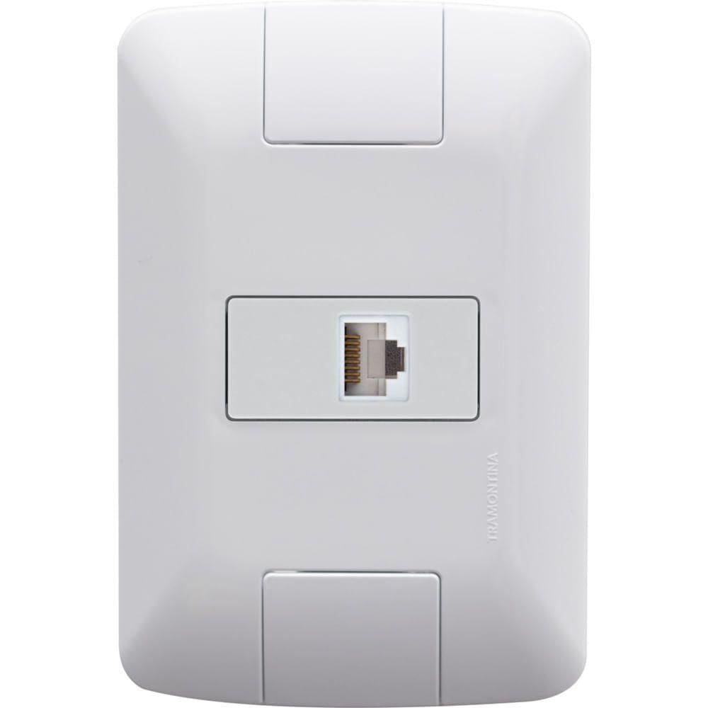 Conjunto De Tomada Para Telefone Rj11 - 57241019 - Tramontina
