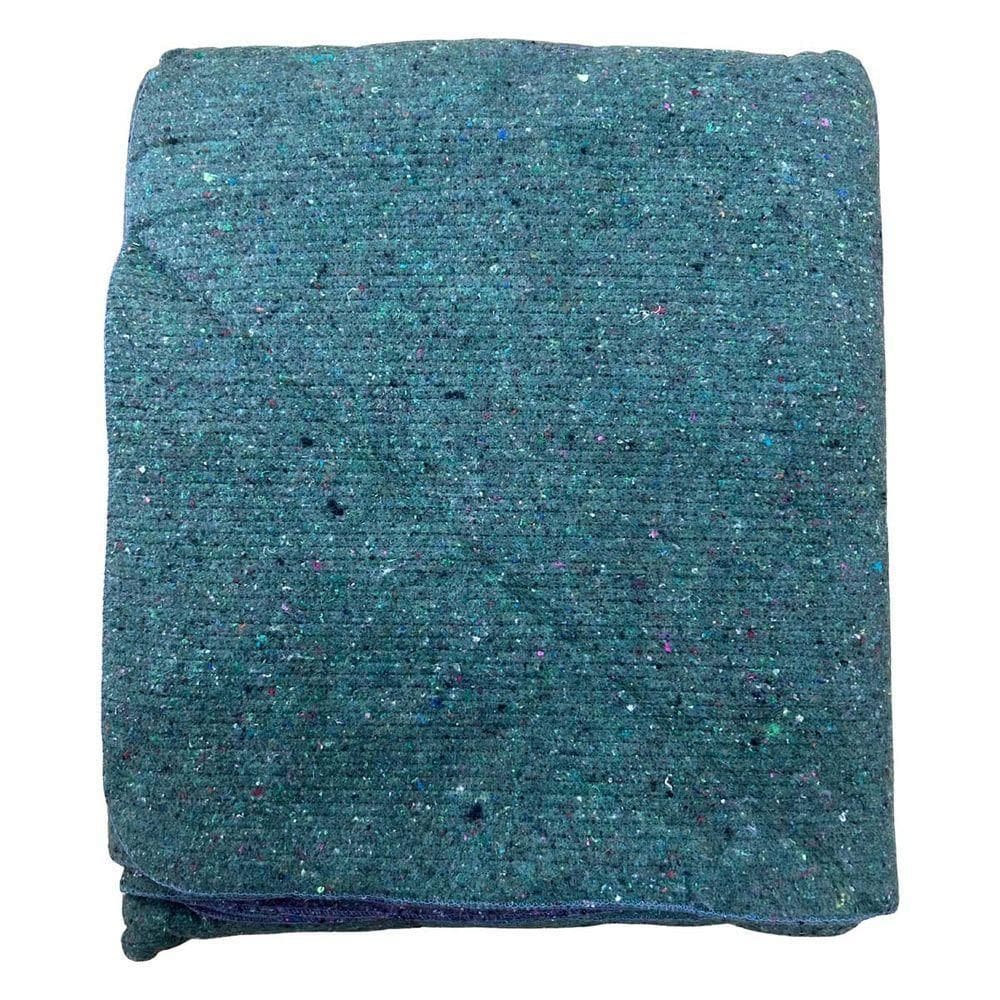 Cobertor Casal Base Carpete Maciez Doação Mudanças Transportes Verde