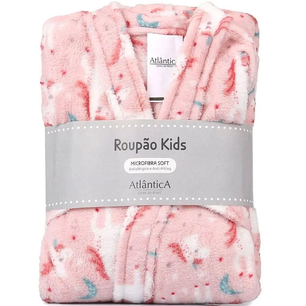 Roupão Microfibra Kids Infantil Antialérgico Porto Franco