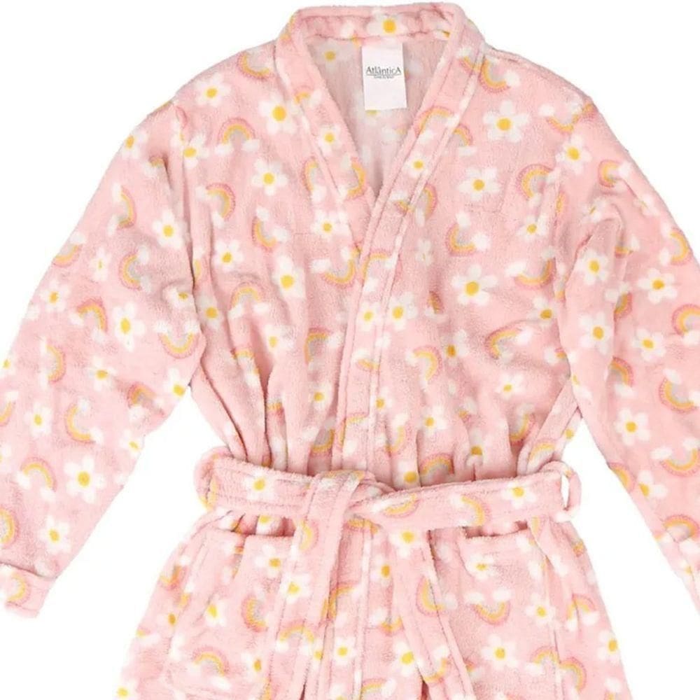 Roupão Microfibra Kids Infantil Antialérgico Porto Franco