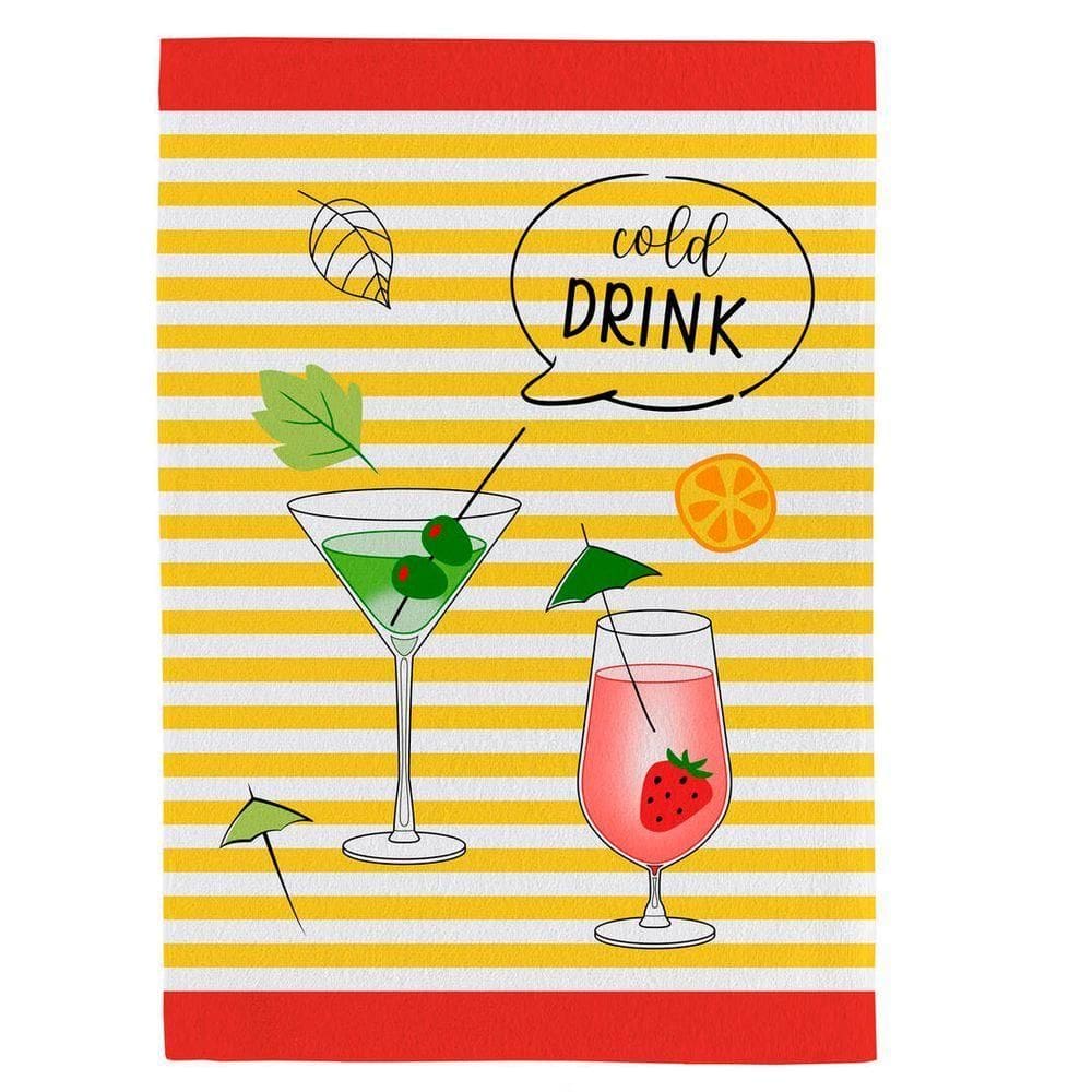 Pano De Copa Felpudo Teka Fiori Summer