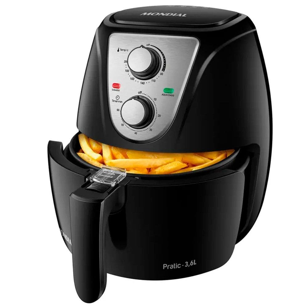 Fritadeira Eletrica Air Fryer Mondial Pratic AF-36 3,6L 1500W