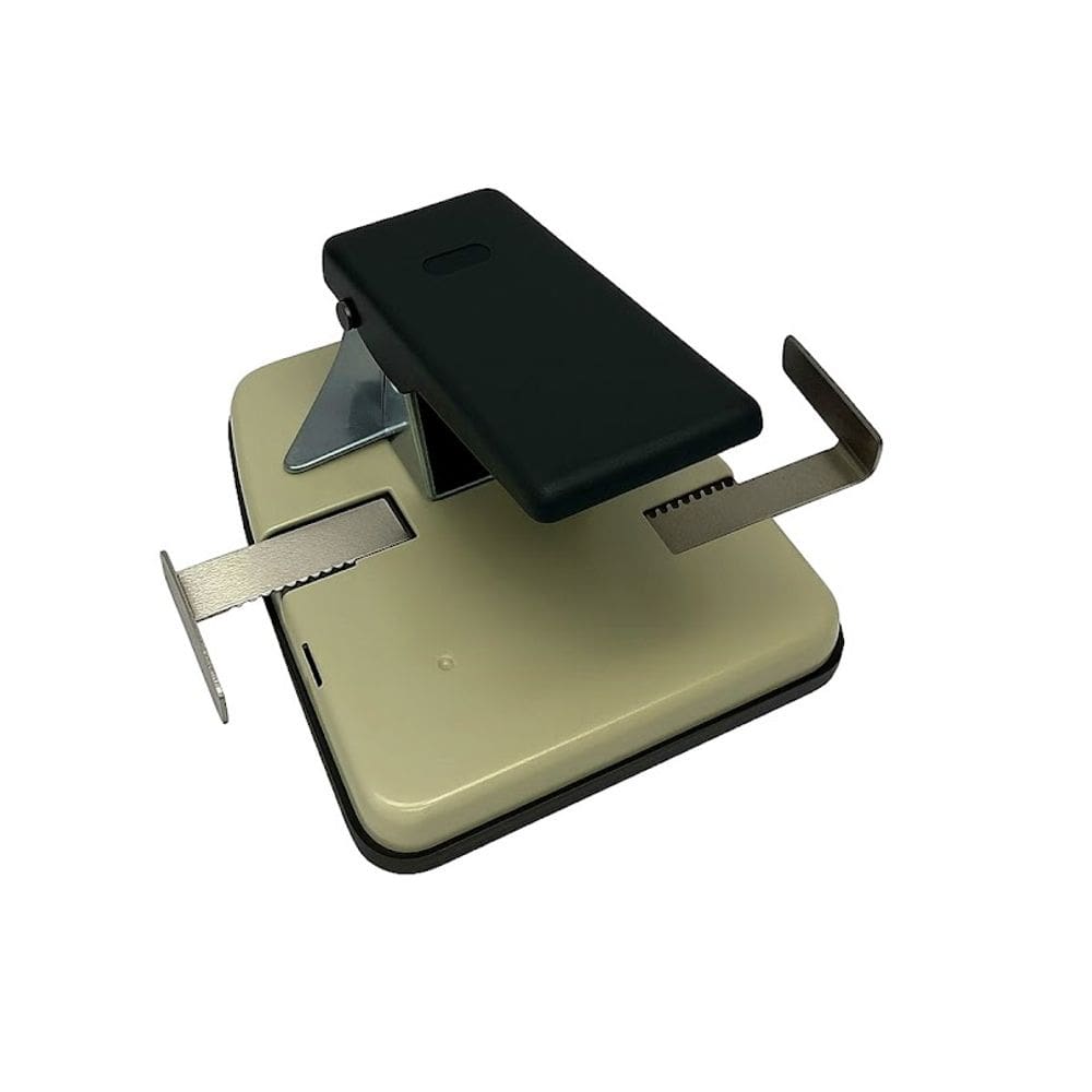 Furador Ovoide Para Crachá de Mesa com Margeador Furo 13mm