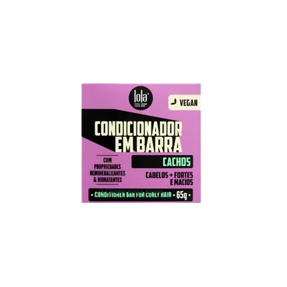 Lola Cosmetics Condicionador em Barra Cachos 65g