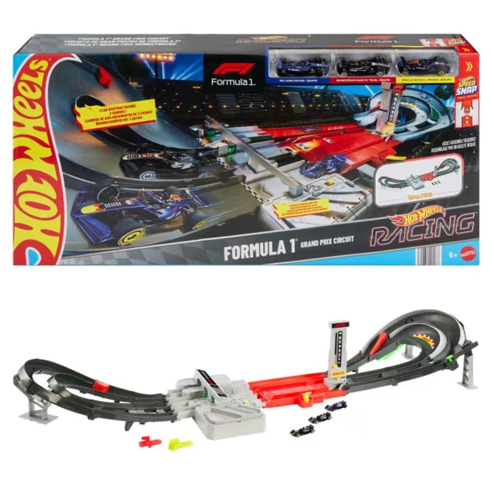 Hot Wheels Pista Racing F1 Circuito Grand Prix - Mattel