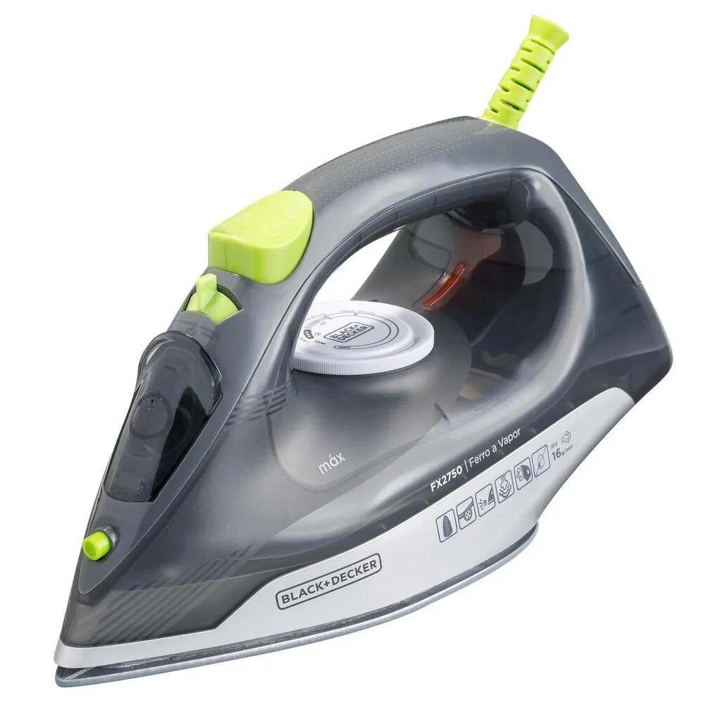 Ferro de Passar Black Decker à Vapor FX2750