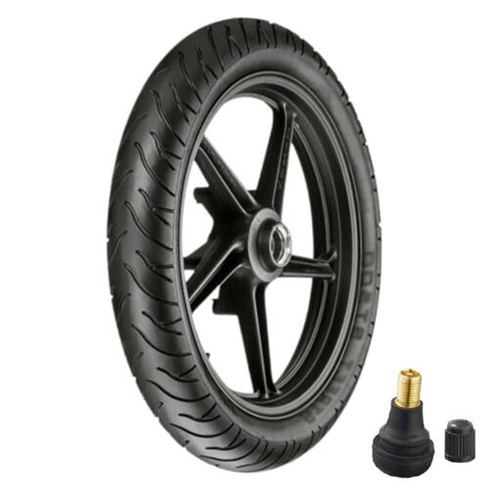 Pneu Dafra Cityclass 200i 100/80-16 St500 Vipal + Bico Tr412