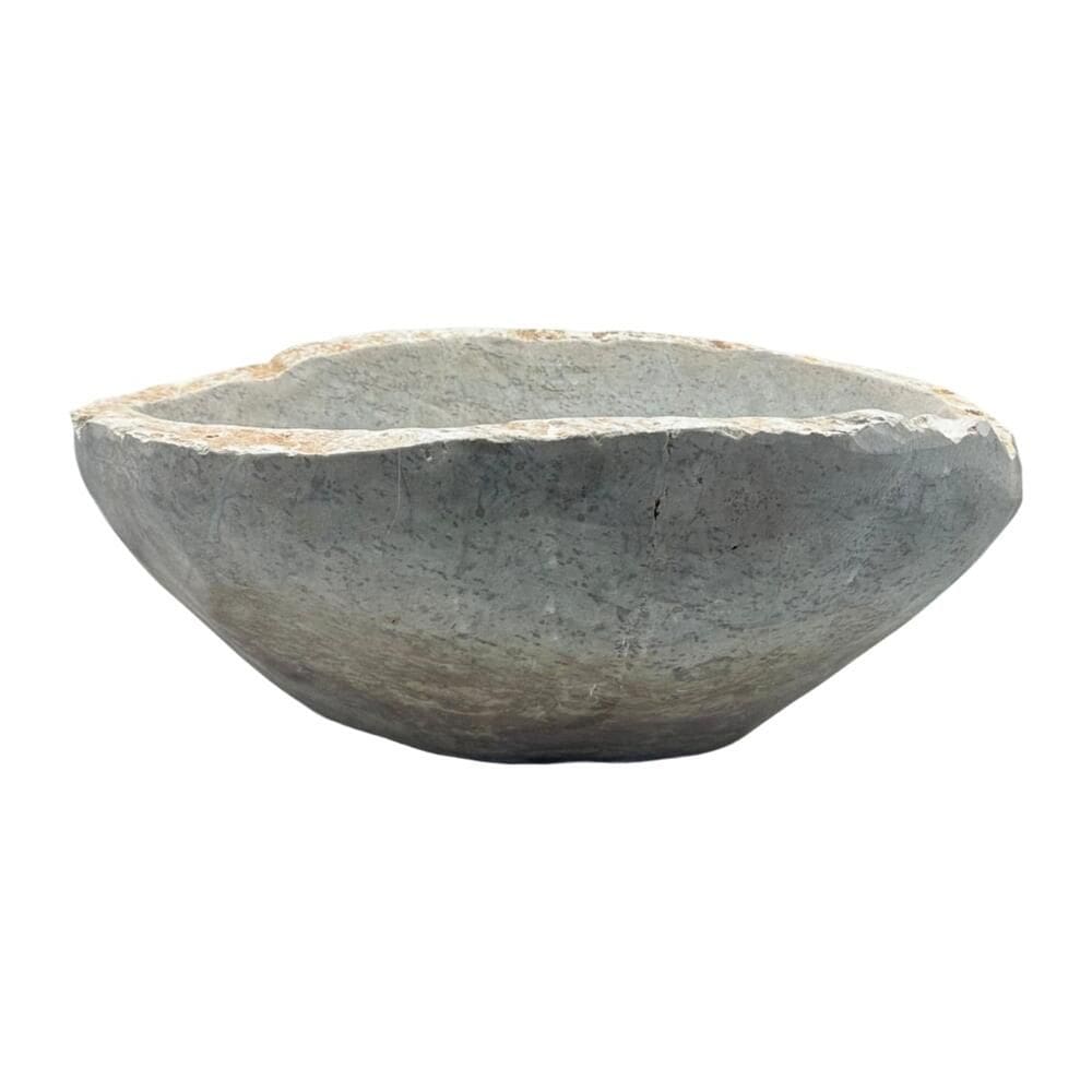 Cuba de Apoio 50x35cm Esculpida em Pedra Sabão Lisa