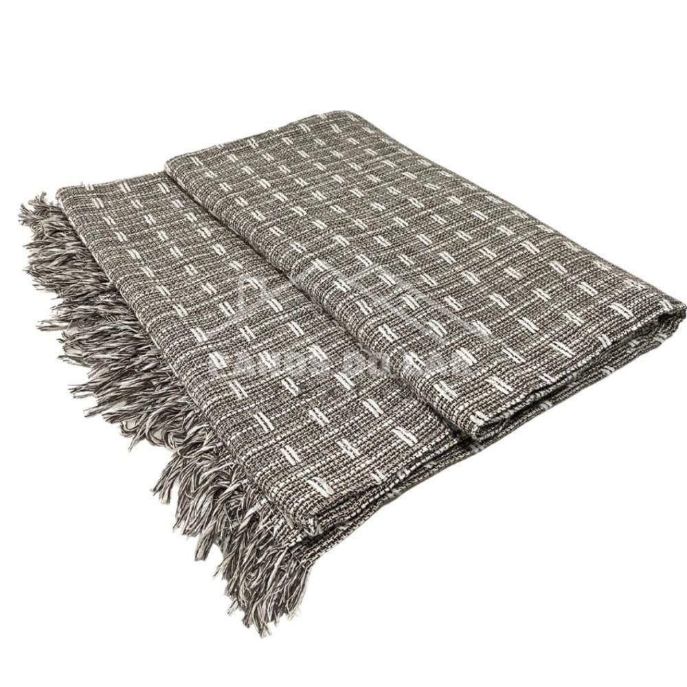 Manta Grande Para Sofá Cama 2 Ou 3 Lugares 2,50x1,80cm Capa De Sofa Gigante Preto Mesclado