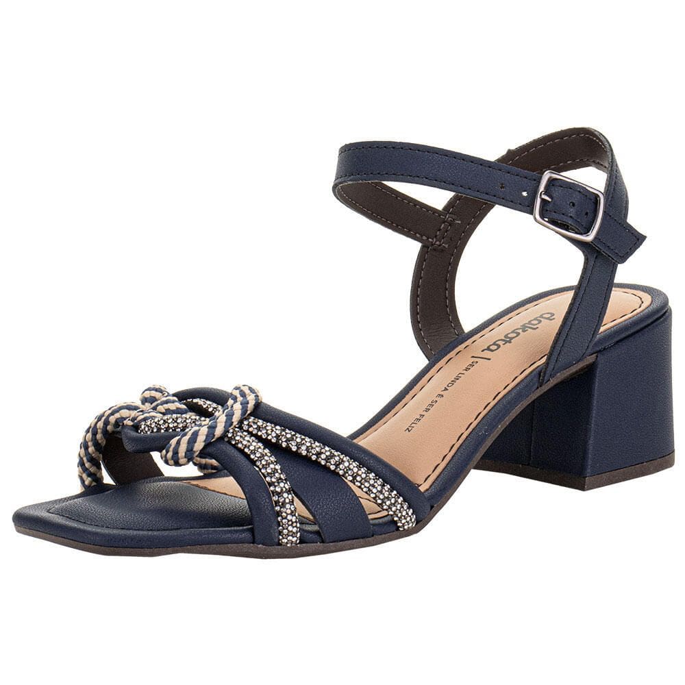 Sandália Feminina Salto Grosso Dakota Y9583