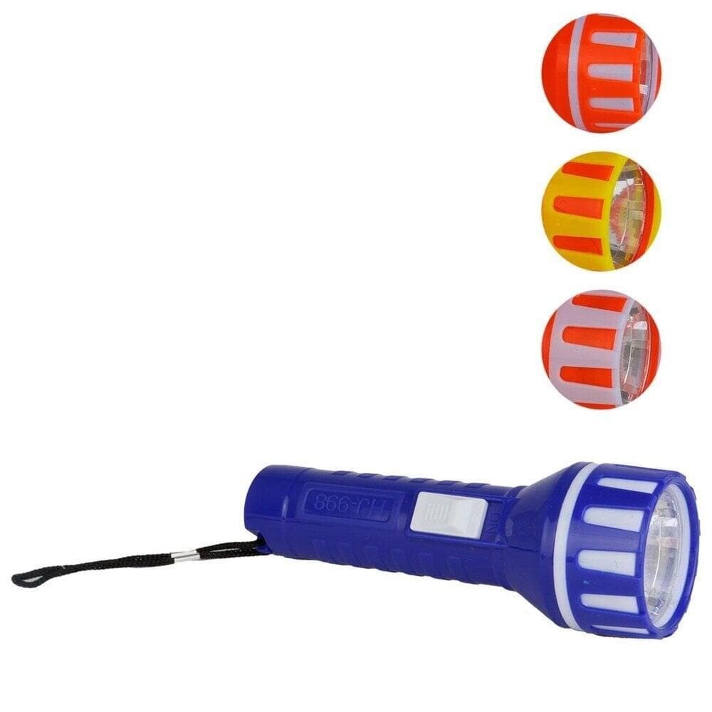 Lanterna à Bateria com 8 LED e Cordão Color - Tudo em Caixa