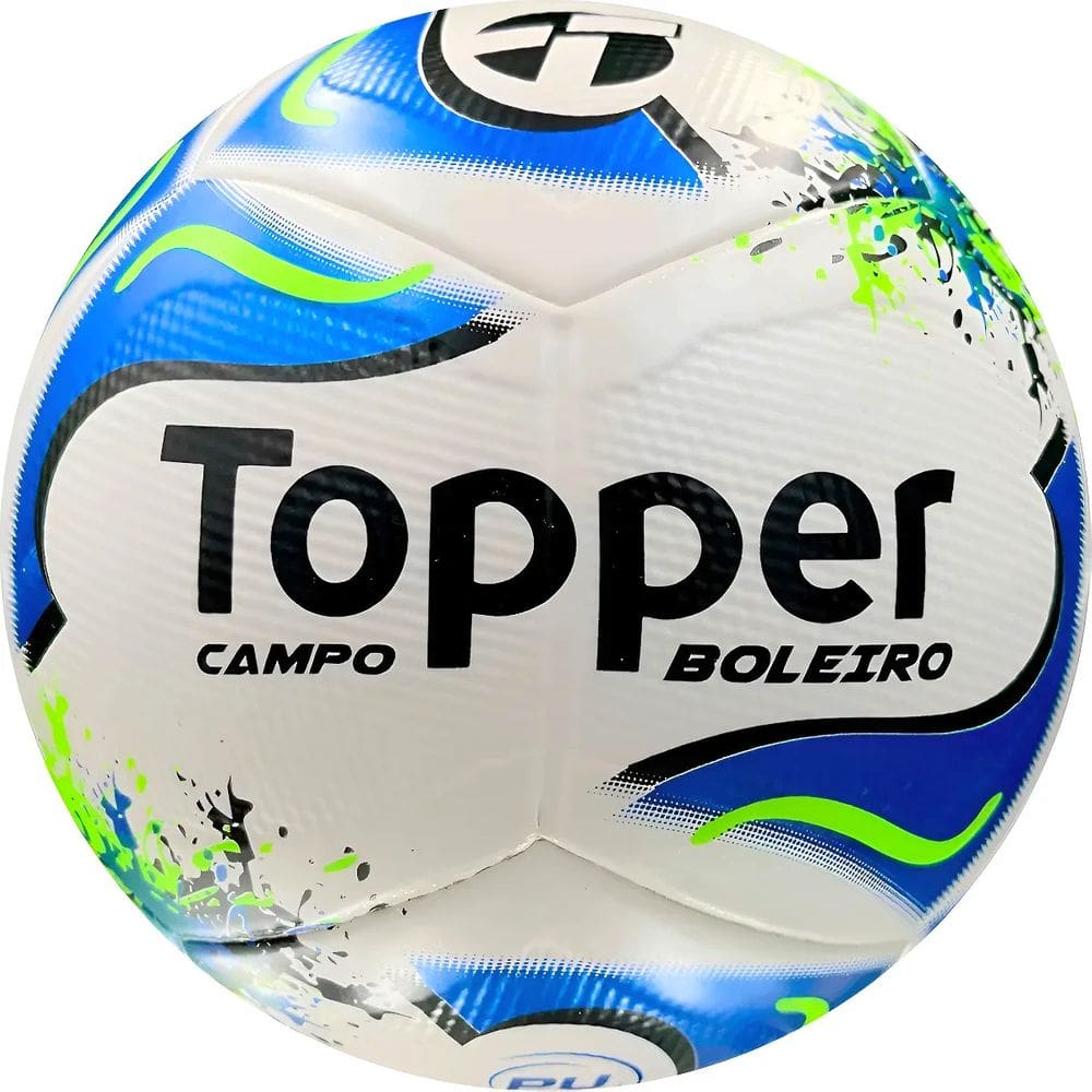 Bola De Futebol De Campo Topper Boleiro Texturizada Unissex
