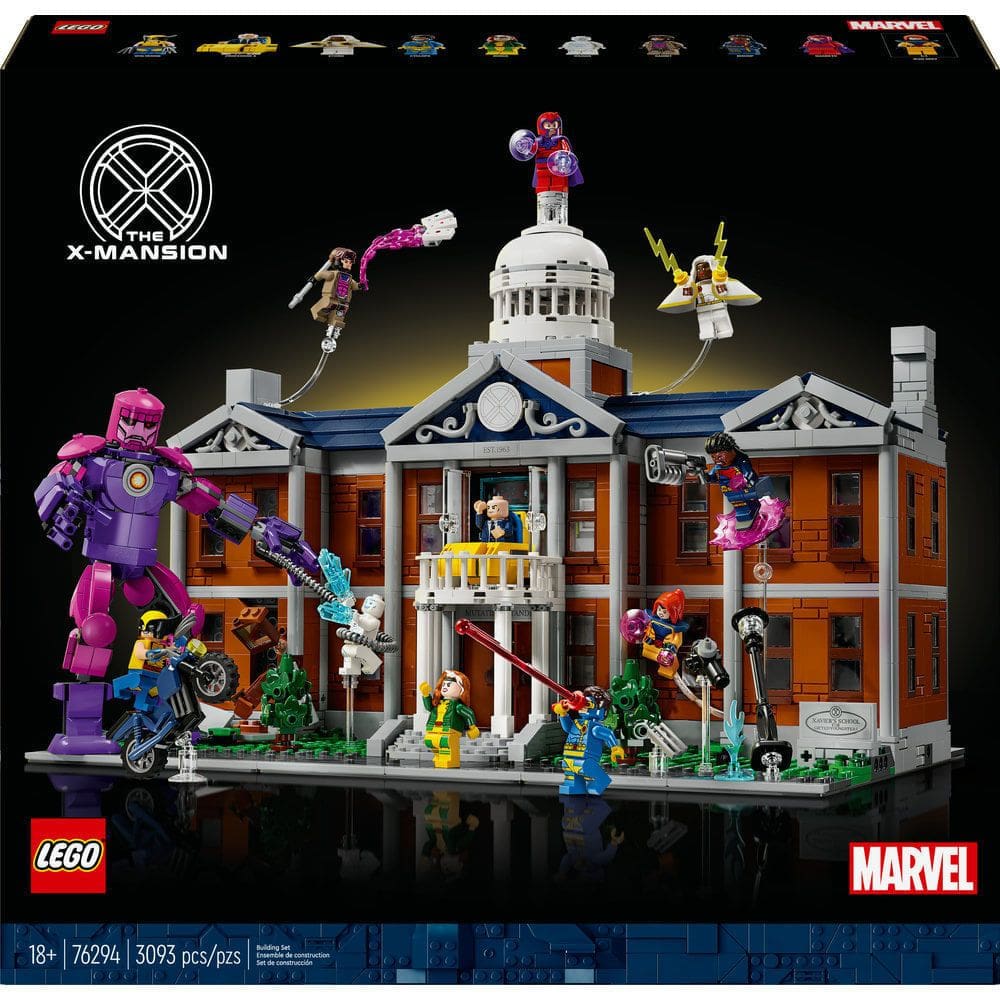 Blocos de Montar Lego Marvel - X-Men A Mansao X LEGO DO BRASIL