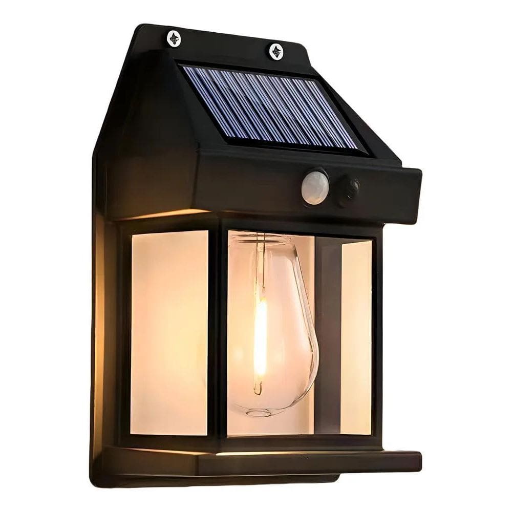 Arandela Solar De Parede Externa Luz Led Sensor Presença Top