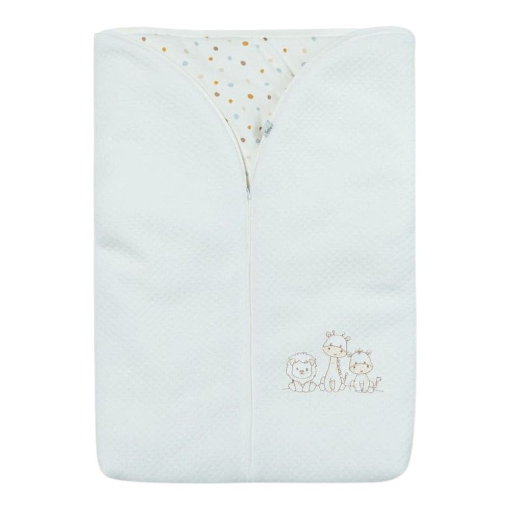 Porta Bebê / Saco de Dormir Bebê Diversão Off White - Hug