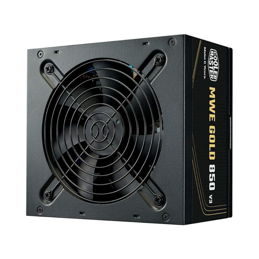 Fonte 850W Cooler Master - PFC Ativo - 80 PLUS® Gold - ATX 3.1 - MPE-8506-ACAG-BBR