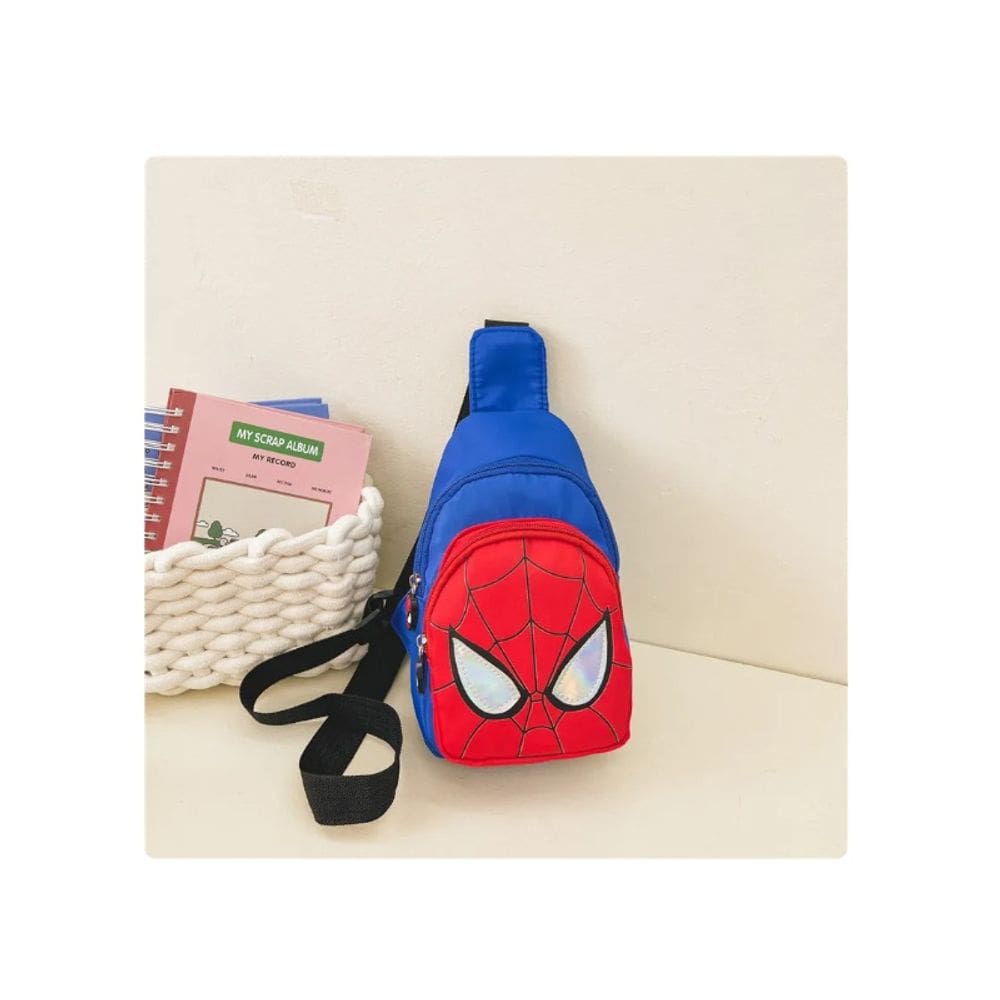 Chest Bag Spiderman e Paw Patrol Personagens para crianças