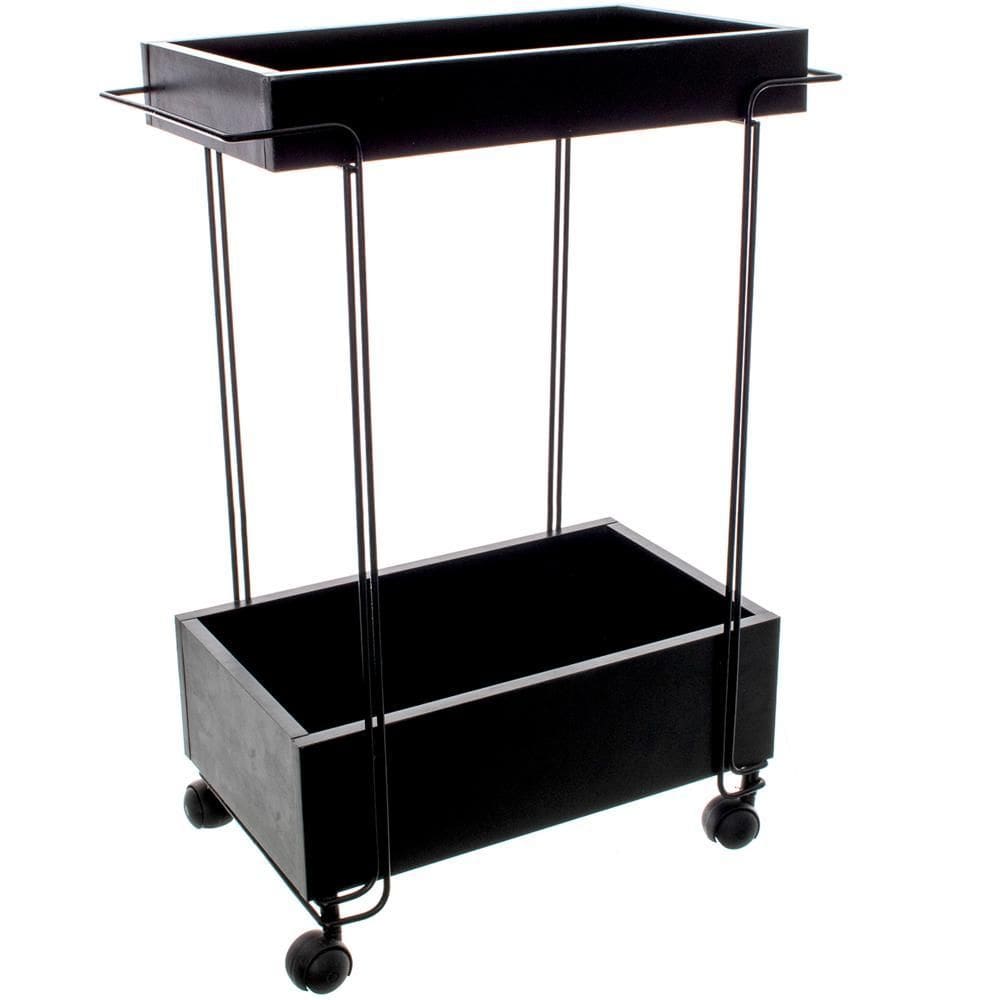 Carrinho 2 Andares 76cm Black