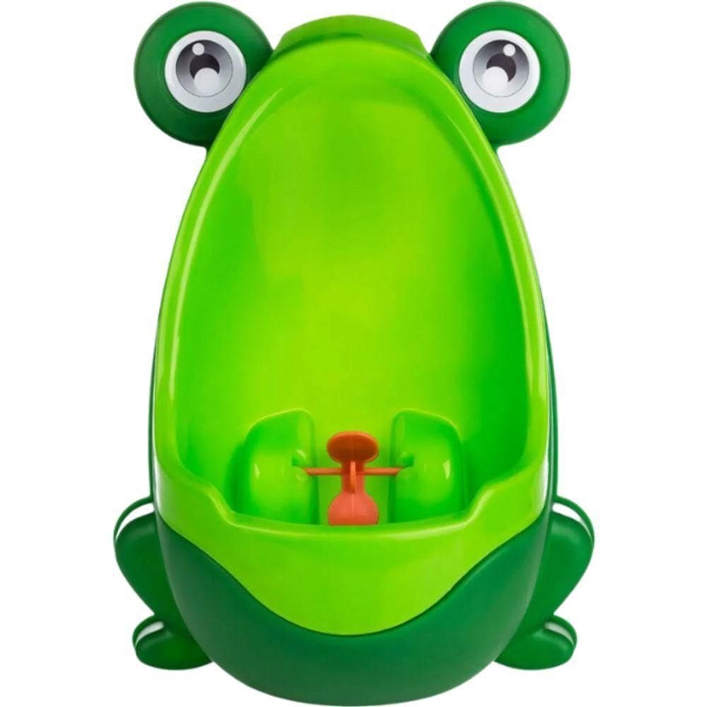 Mictório Sanitário Infantil Xixi Sapinho Verde Ventosas Desf