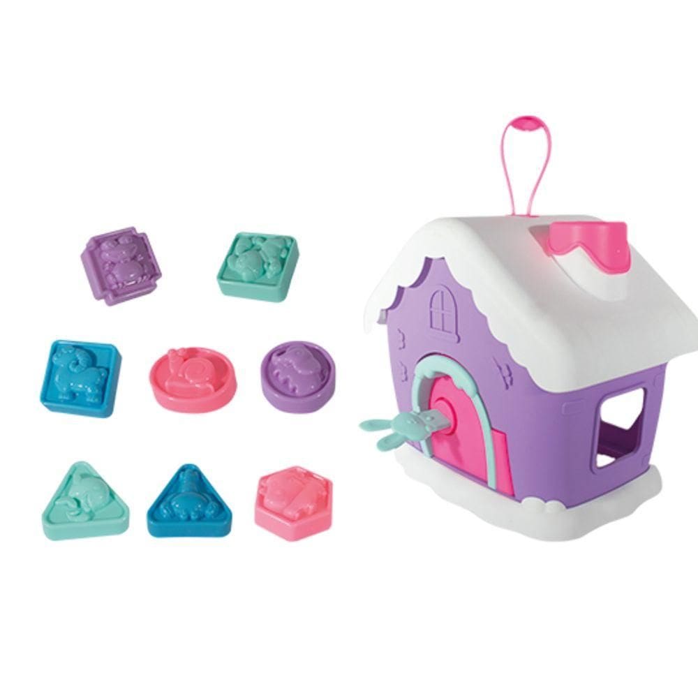 Casinha da Neve com Formas Geométricas 907 - Pica Pau