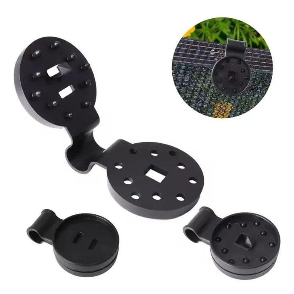 2X 50 Unidades De Clips De Plástico Tecido De Sombrite Som