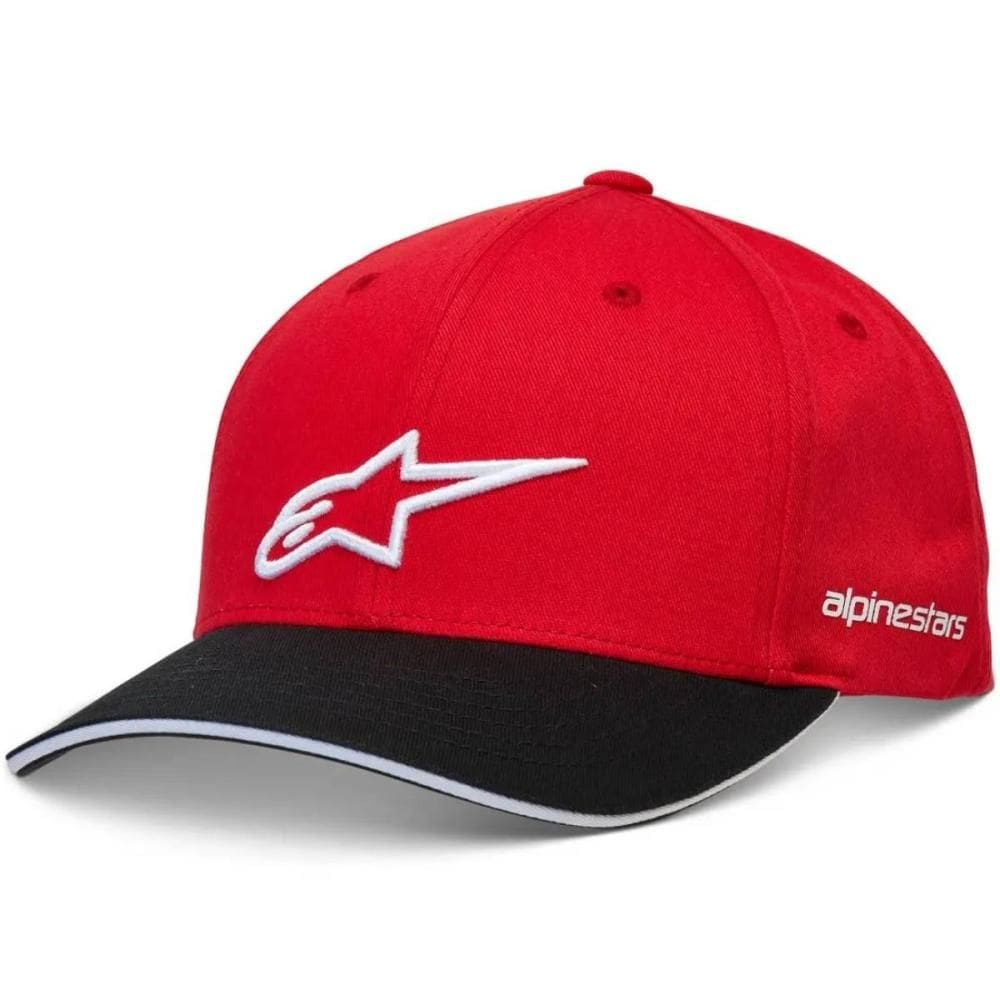 Boné Alpinestars Rostrum Vermelho/Preto