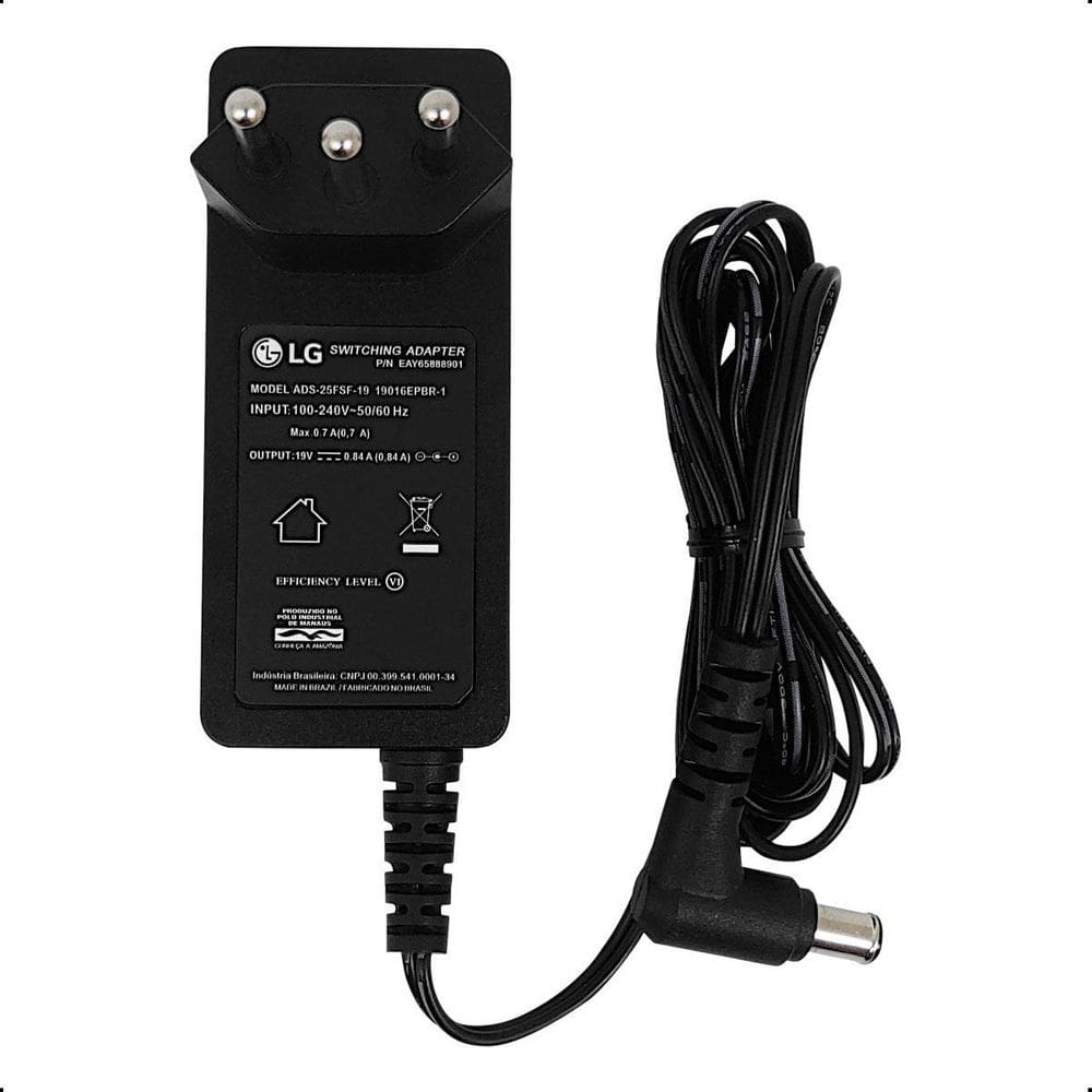 Fonte Externa 100/240V Monitor Lg Ads-25Fsf-19 Novo