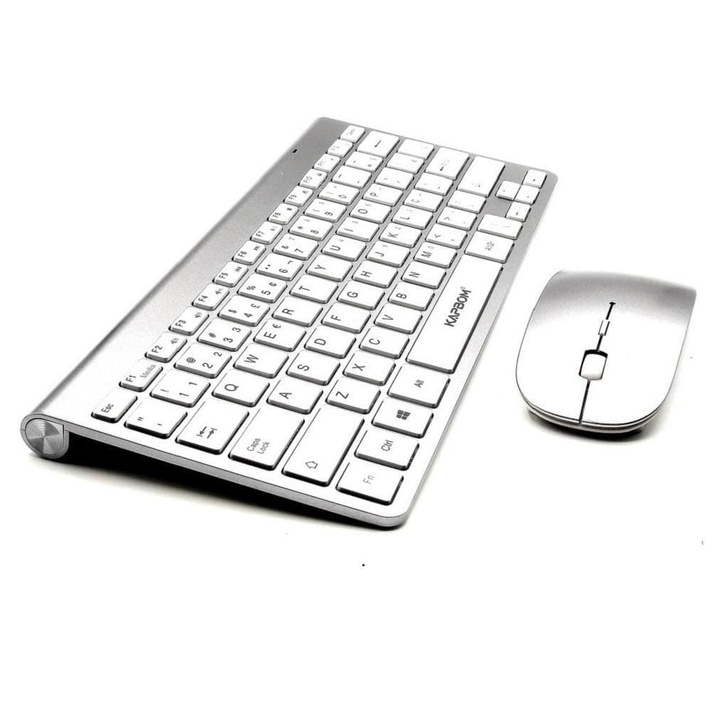 Kit Teclado E Mouse Wireles Sem Fio Usb Computador Notebook