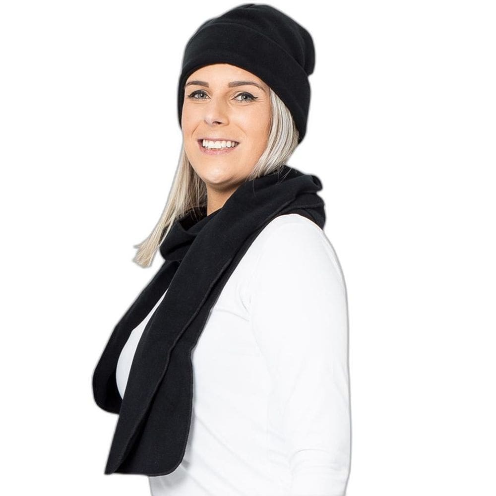 Cachecol Térmico Fleece Unissex Rt Frio Intenso Preto