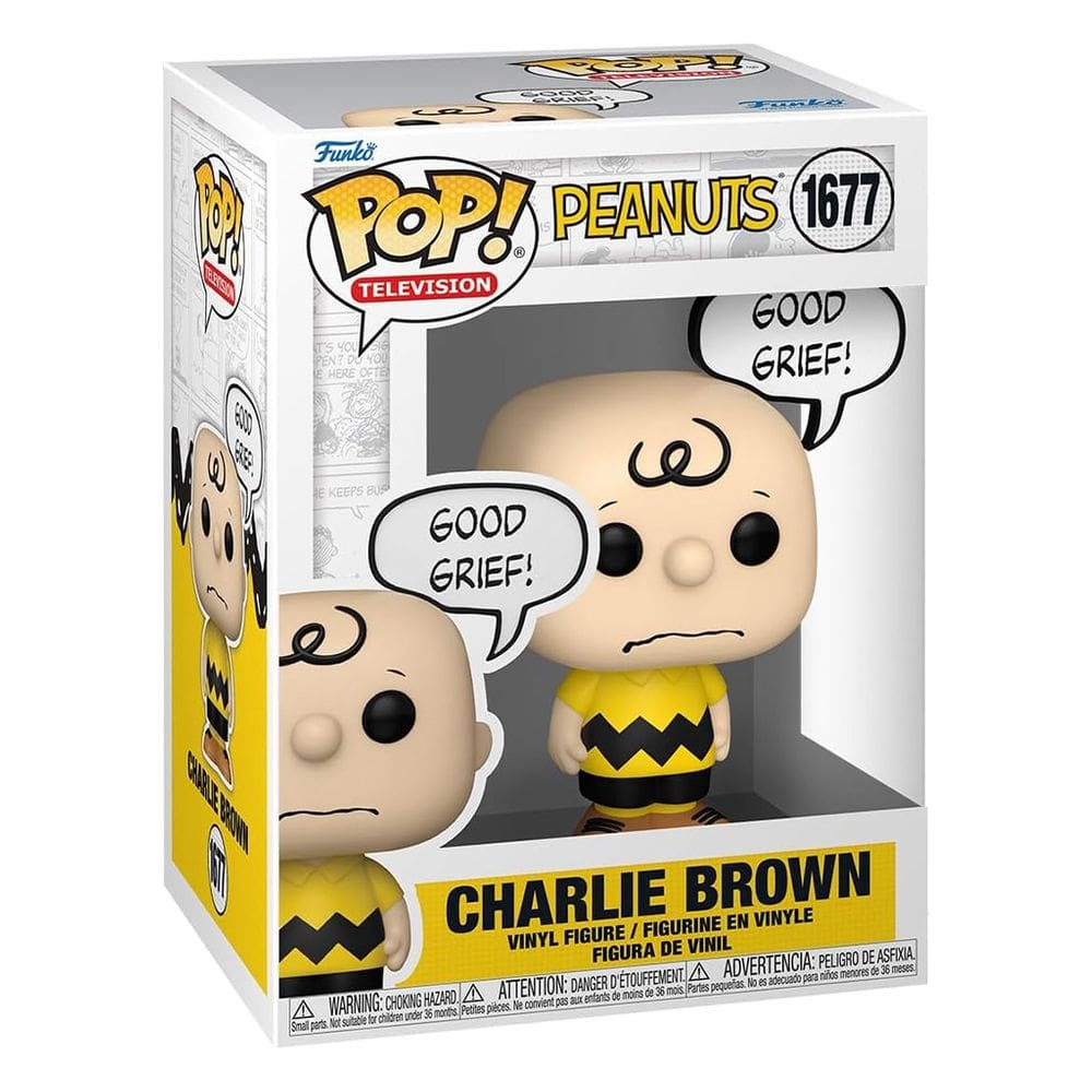 Funko POP! Charlie Brown Good Grief 1677 - Peanuts