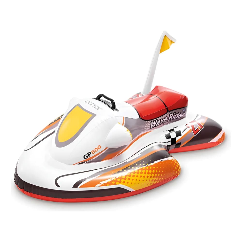 Boia Infantil Jet Ski Moto Aquática Inflavel Resistente Segura Para Piscina