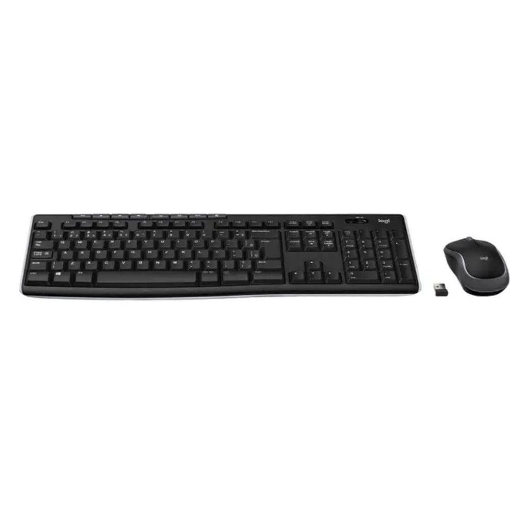 Combo Teclado e Mouse Logitech sem fio Mk270 920-004433