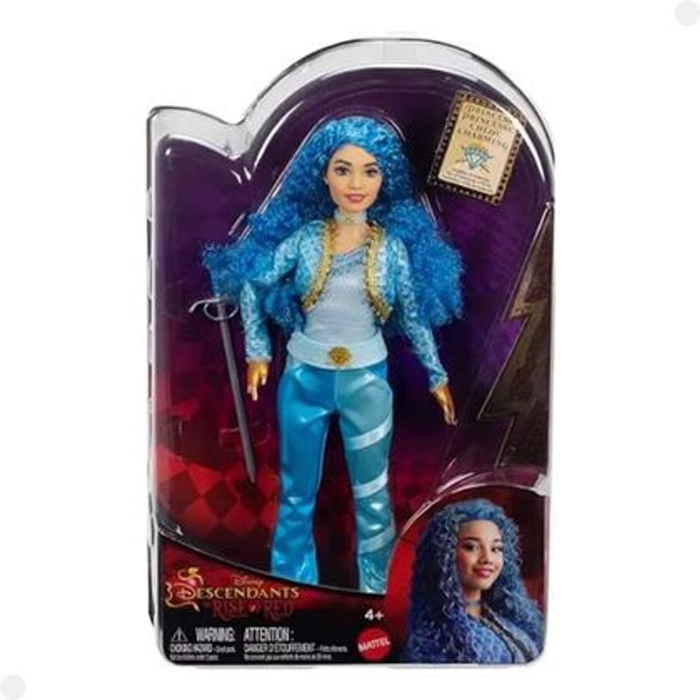 Boneca Chloe Charming Disney Descendentes Ascensão de Copas HWT89 - Mattel