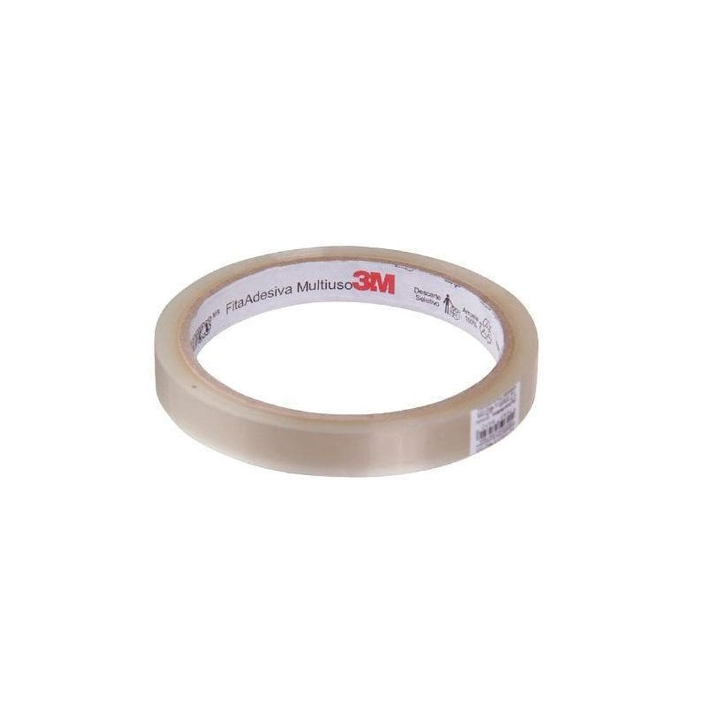 Fita adesiva durex transparente 12mmx50m 3M