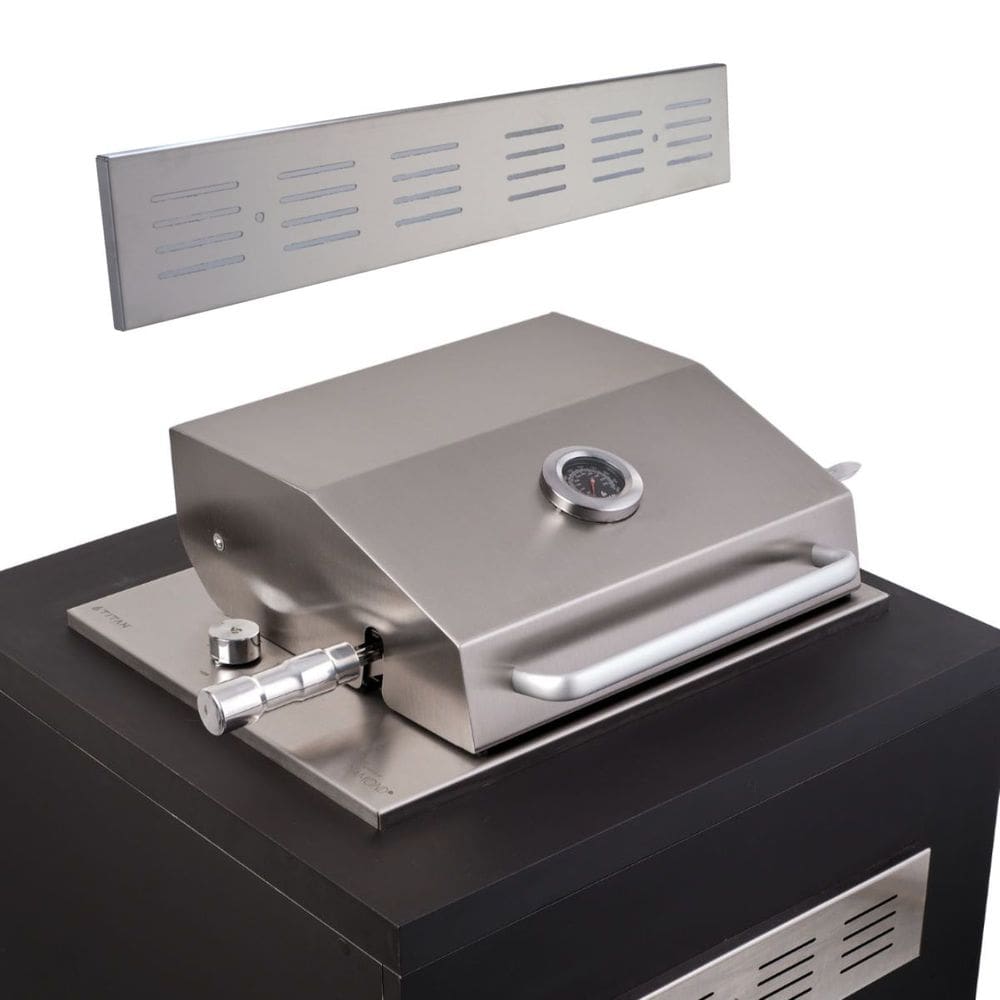 Churrasqueira Elétrica Grill com Tampa e Veneziana Diamond Premium Titan