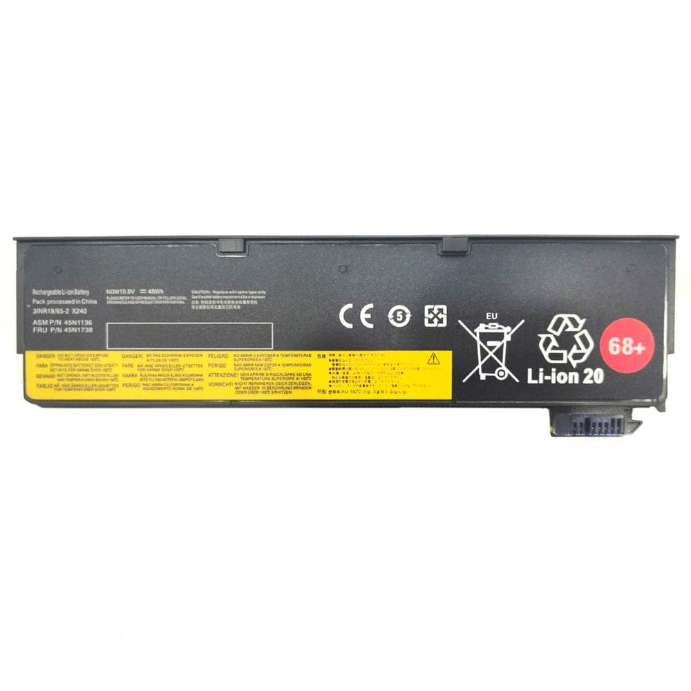 Bateria NBC Compativel Para Notebook Lenovo T470, x240   68+ 45n1136