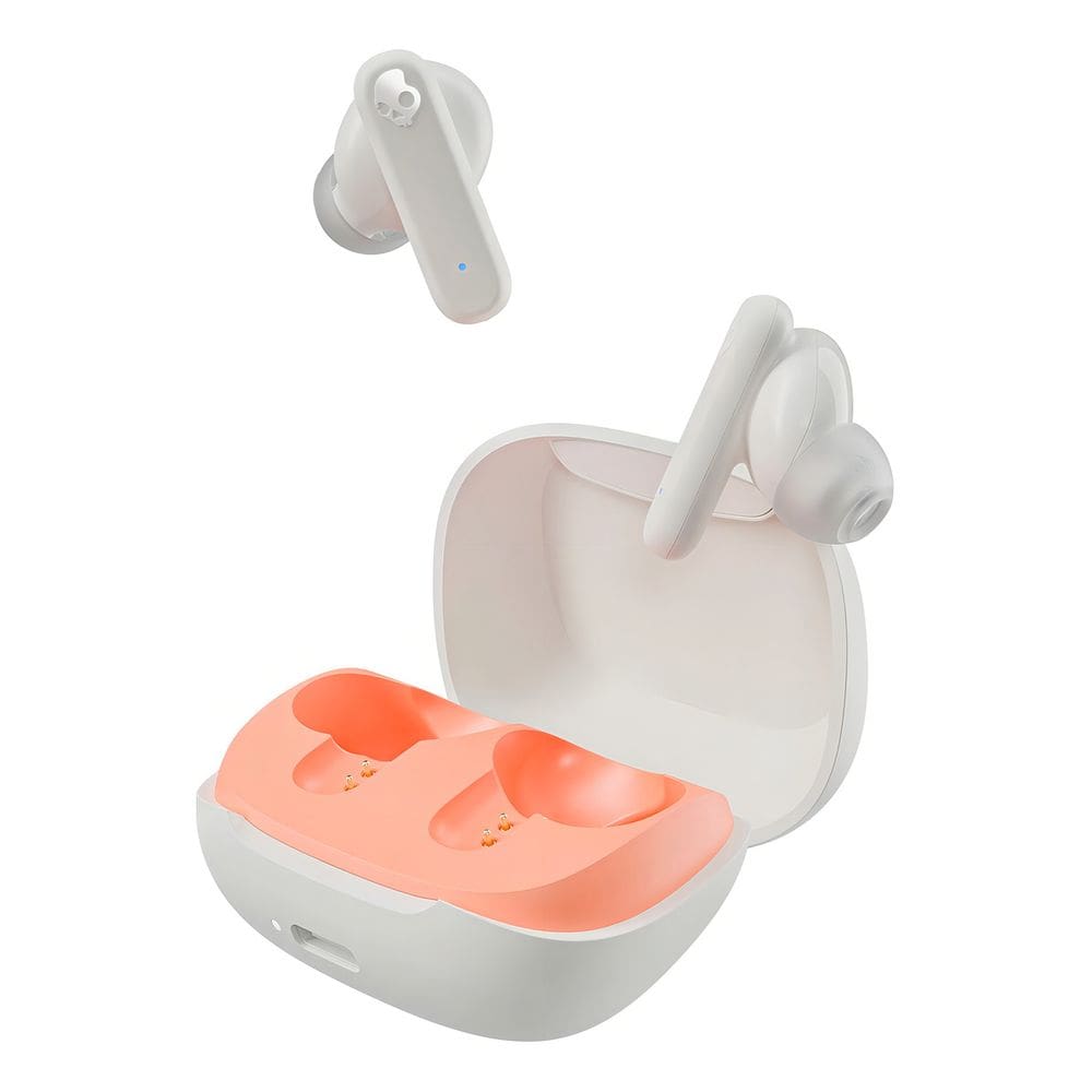 Fone Sem Fio Smokin Buds - Off White / Laranja