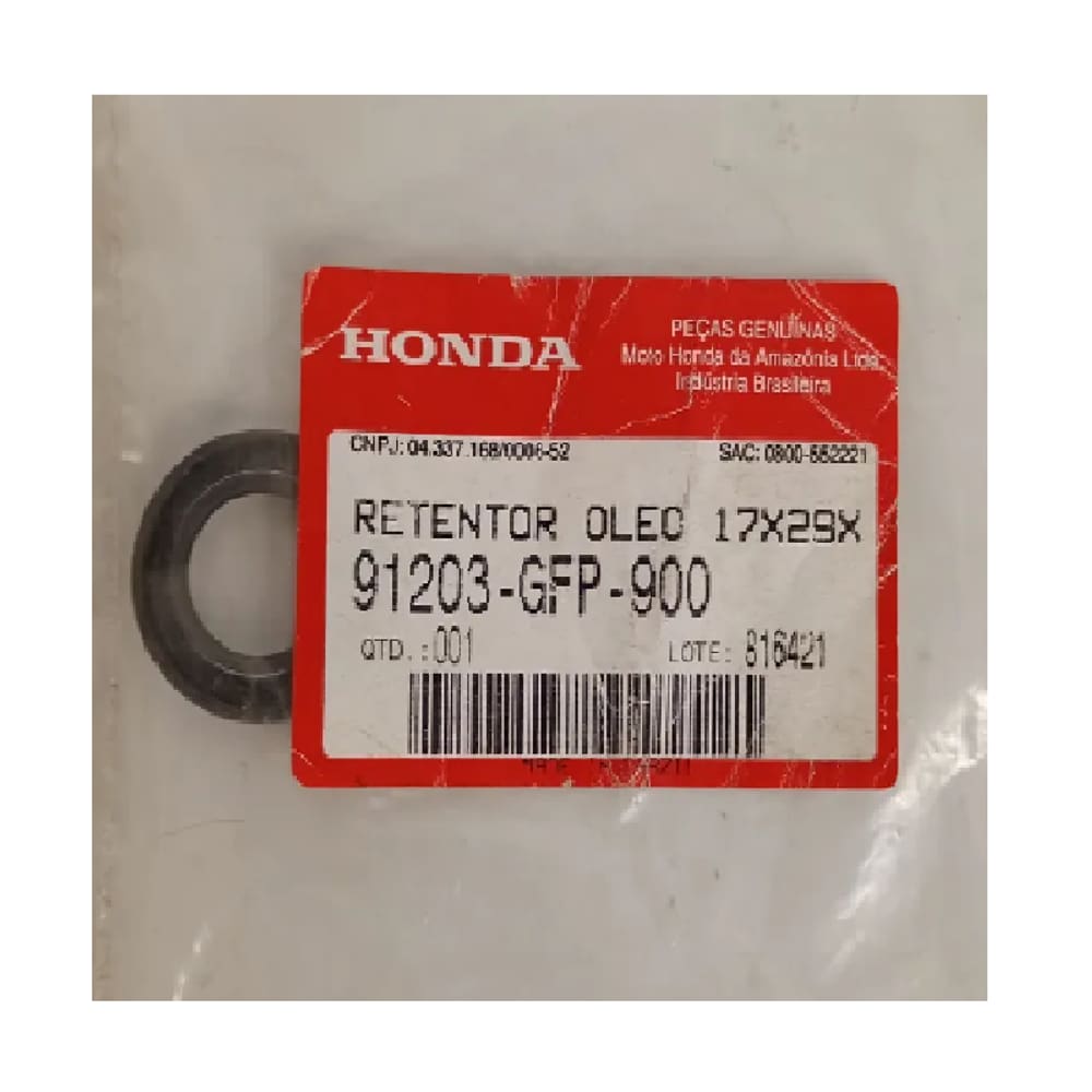 Honda Pop 100 Retentor Óleo Genuíno