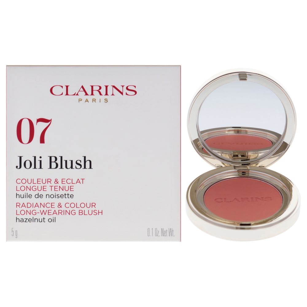 Blush Clarins Joli 07 Cheeky Peach para mulheres 3 ml