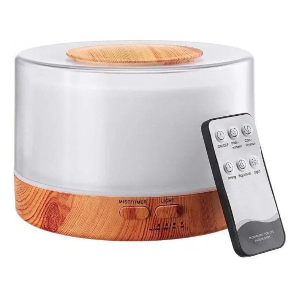 Difusor Aromas, Umidificador Ar Ultrassônico 700ml 10Hr Rgb