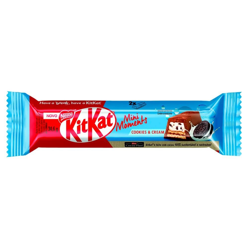 Chocolate Kit Kat Mini Moments Cookies & Cream 34g