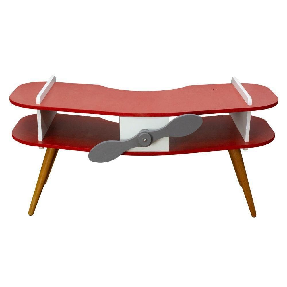 Mesa Avião Vermelho Com Hélice E Pés Palito Design Criativo Mesa Desenho Quarto Menina Menino Infantil Mobília Decor