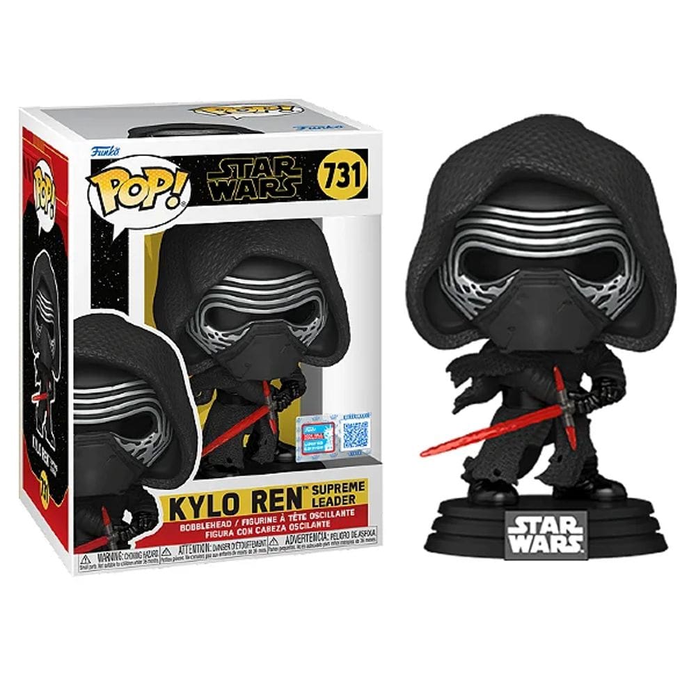 Funko Pop Kylo Ren 731 Supreme Leader Star Wars 2024 Fall Convention Limited Edition