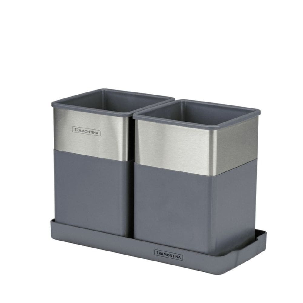 Organizador Multiuso Design Sofisticado Aço Inoxidável Praticidade Versatilidade Tramontina