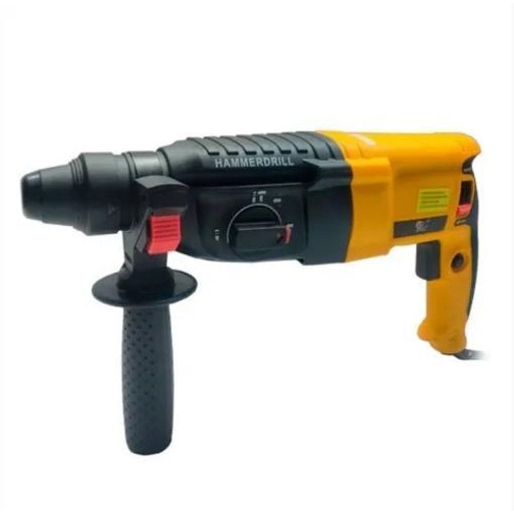 Martelete Rotativo Rompedor 800W 12 Pçs Furadeira Impacto