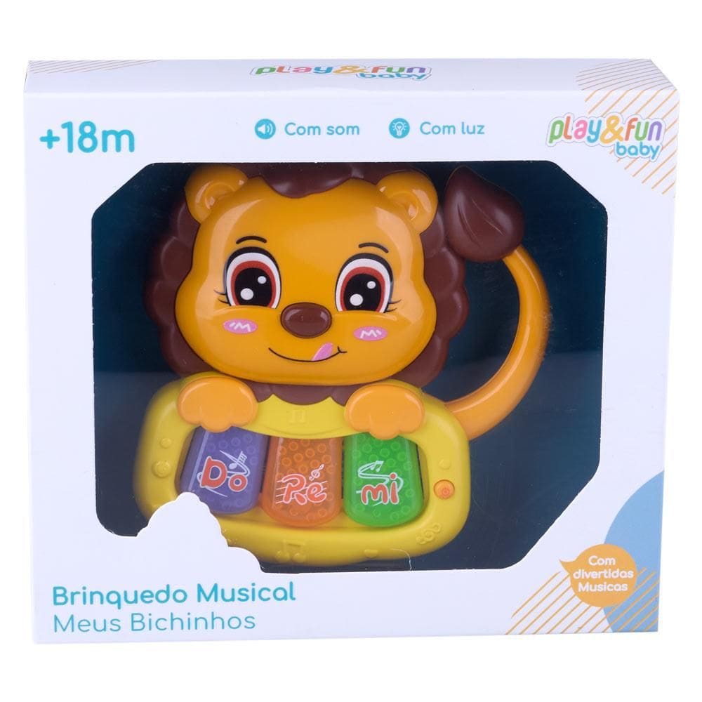 Brinquedo Musical Meu Bichinho Play&Fun