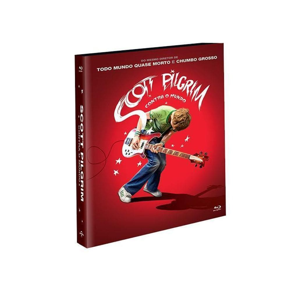 Blu-Ray Scott Pilgrim Contra O Mundo - Edição Br Com Luva