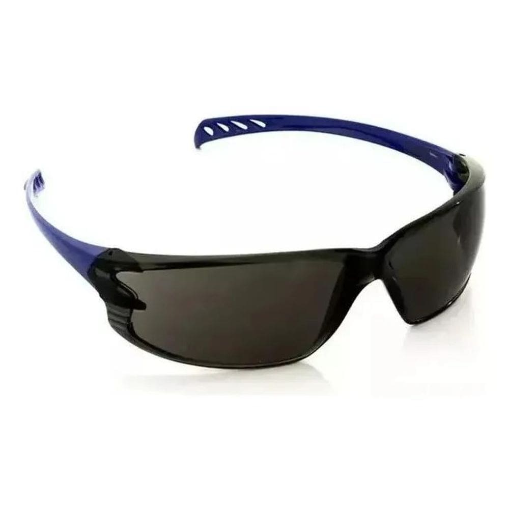 2X Oculos De Proteção Epi Volk Vision 500 Cinza Antirrisco